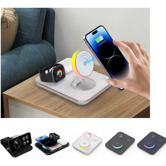 Magnetic 3 in 1 Wireless Charger