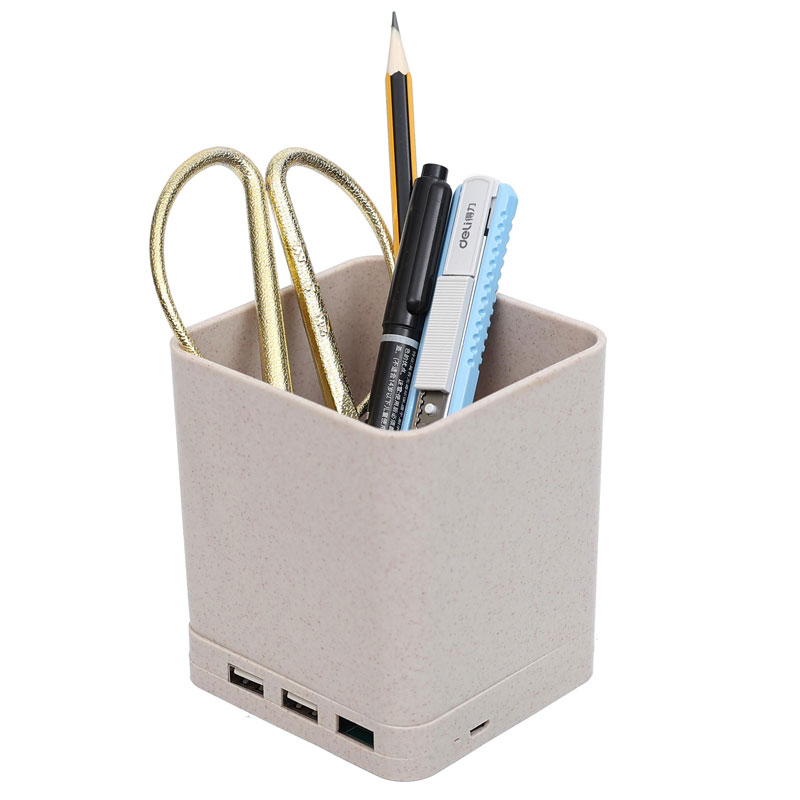 Multi functional pen holder HUB