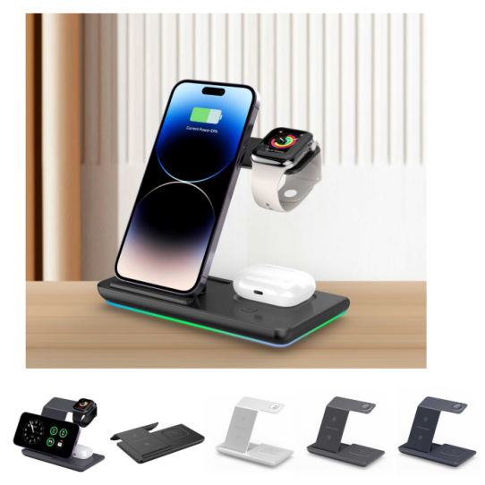 3 in 1 Wireless Charger Wireless Charger