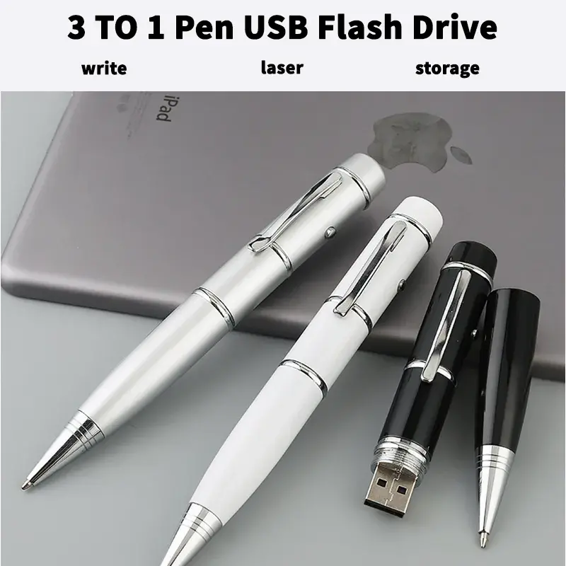 Customizable pen-shaped USB flash drive