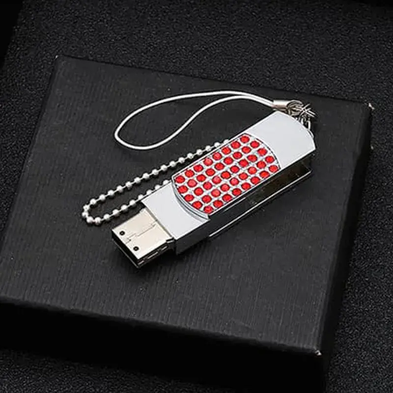 Customized diamond rotating u-stick