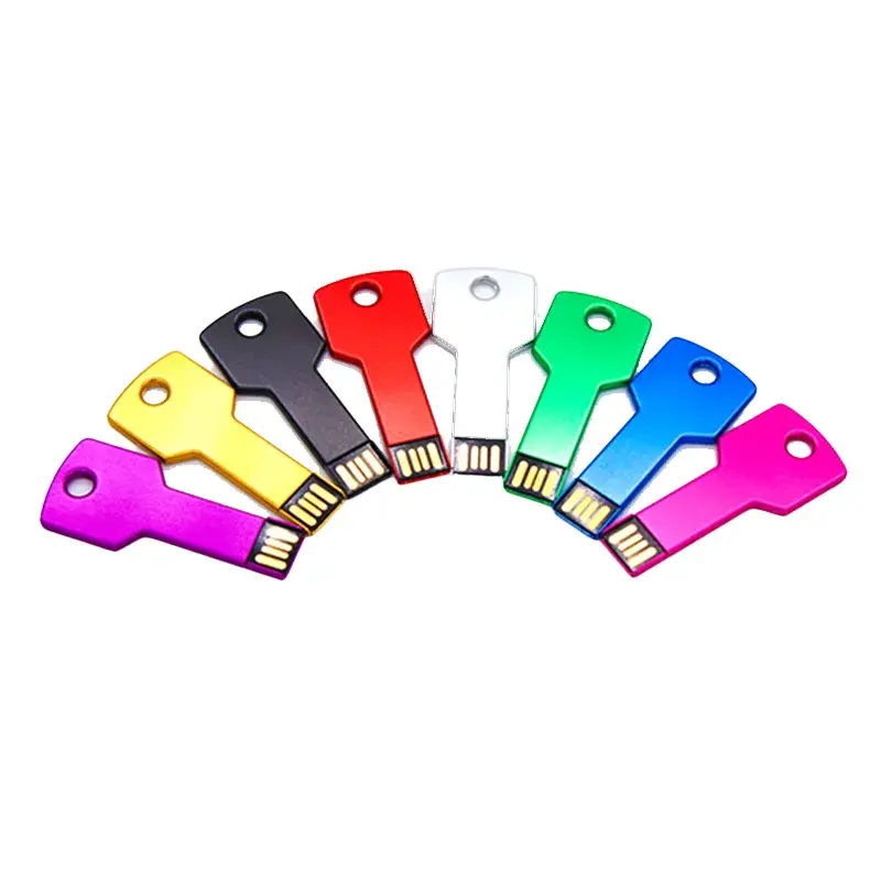 customized metal key usb flash drives