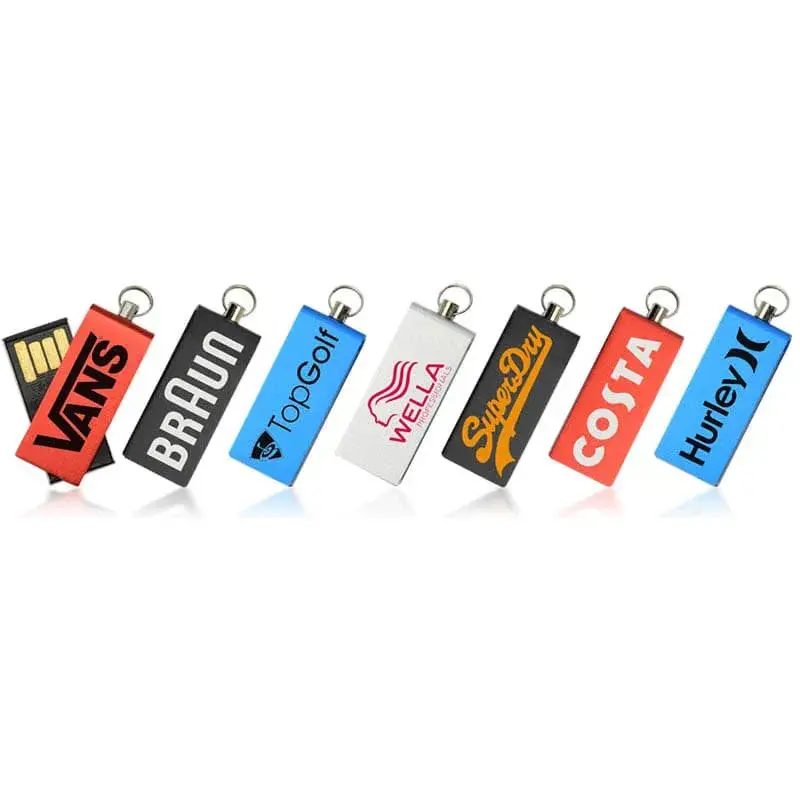 mini rotate swivel usb flash drives