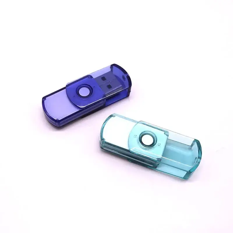 plastic rotate usb flash drives