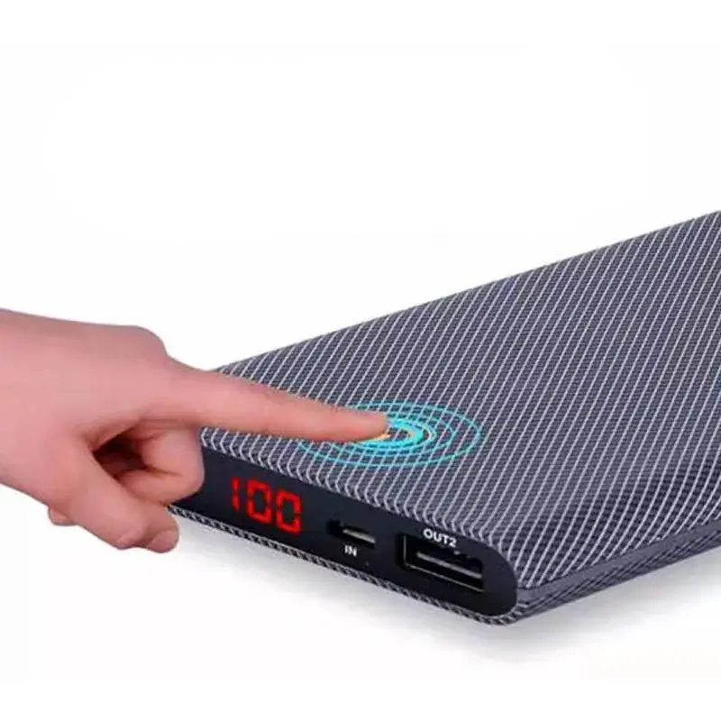 touch power bank with print logo